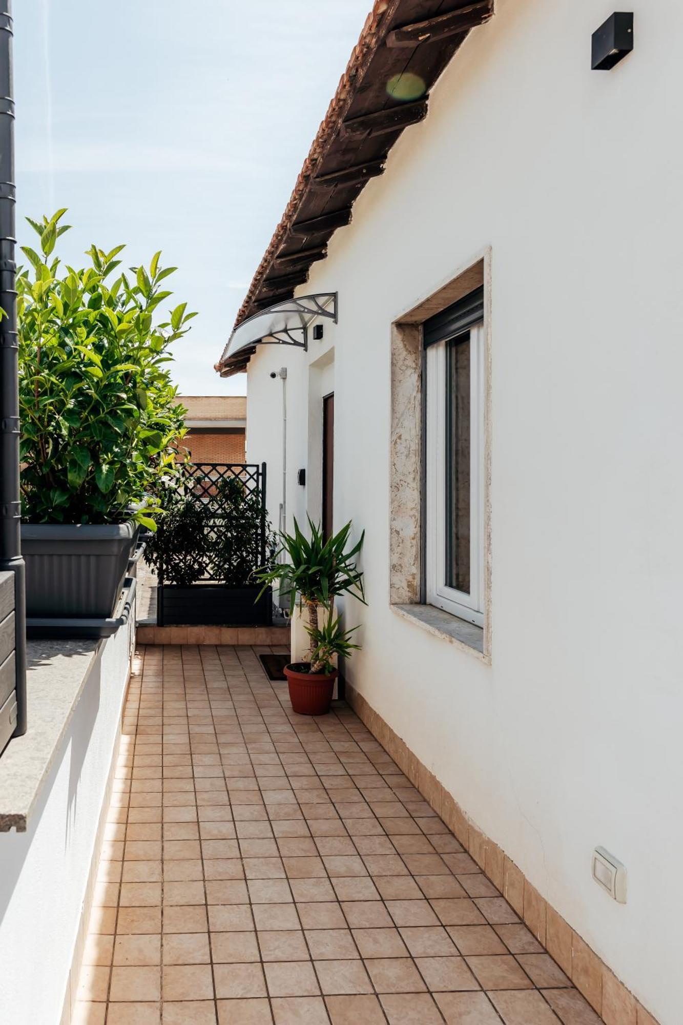 Fcoairporthouse Daire Fiumicino Dış mekan fotoğraf